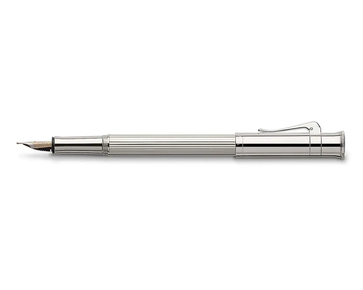 Graf von Faber-Castell Classic Fountain Pen - Platinum-Plated