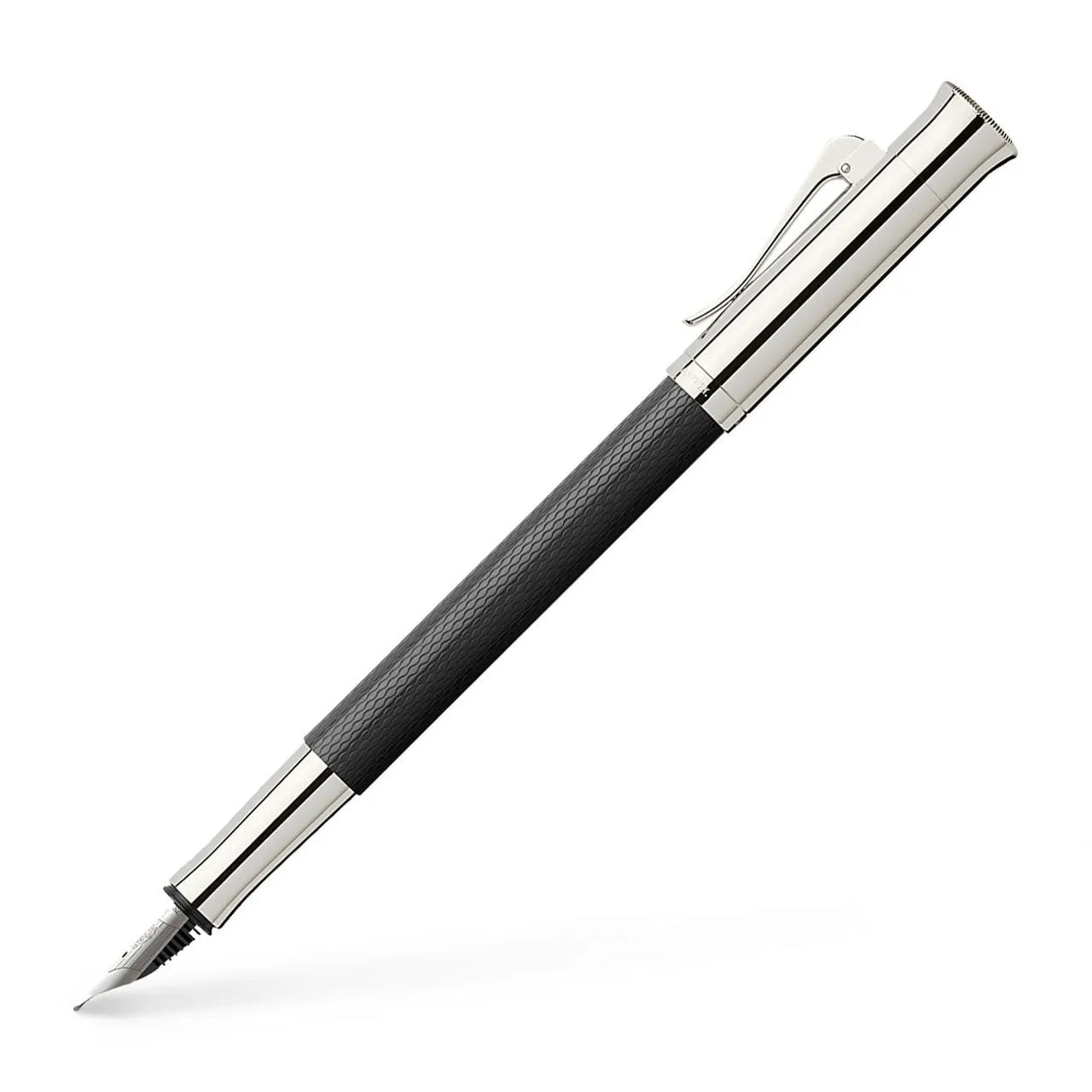 Graf von Faber-Castell Guilloche Fountain Pen - Black