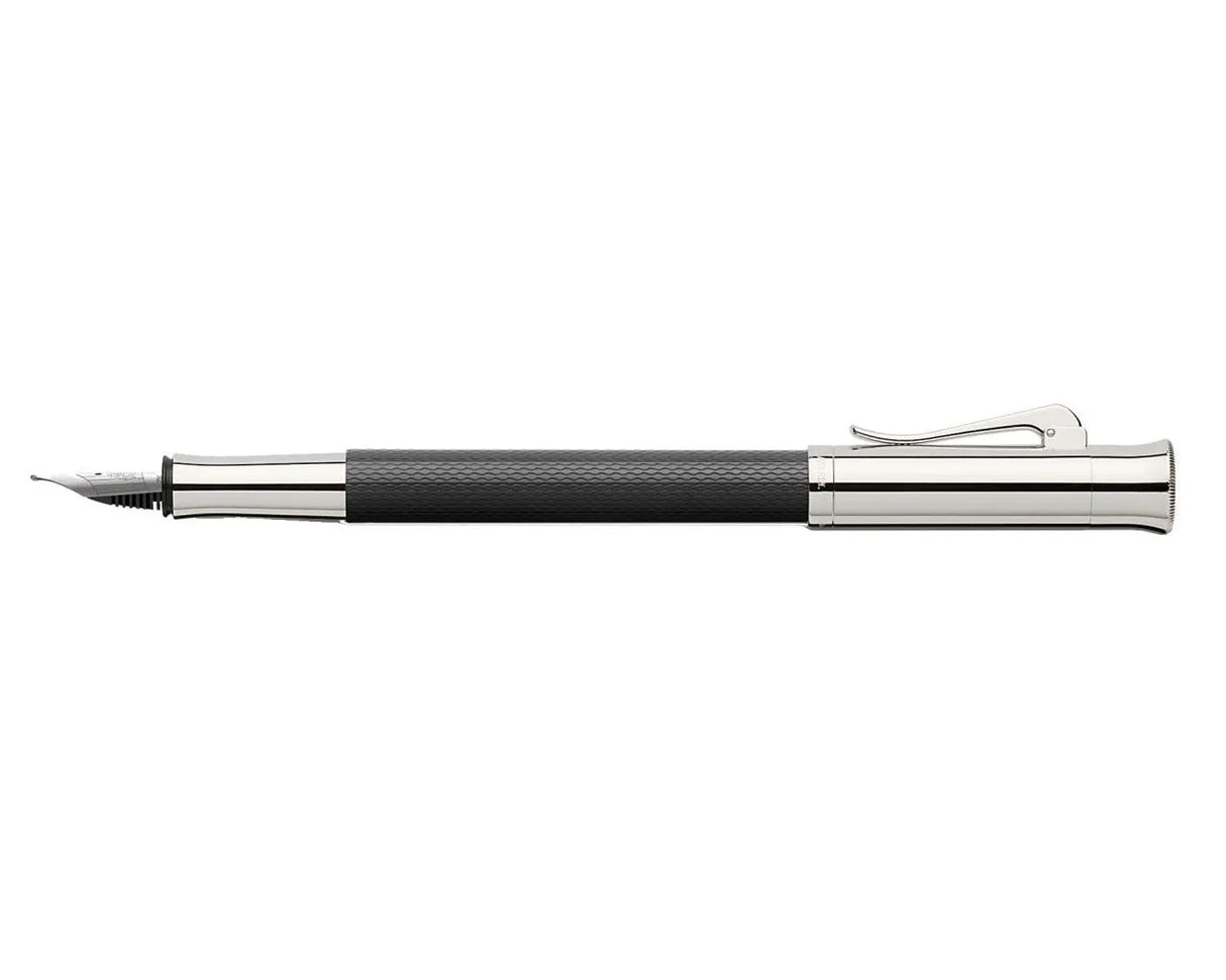 Graf von Faber-Castell Guilloche Fountain Pen - Black