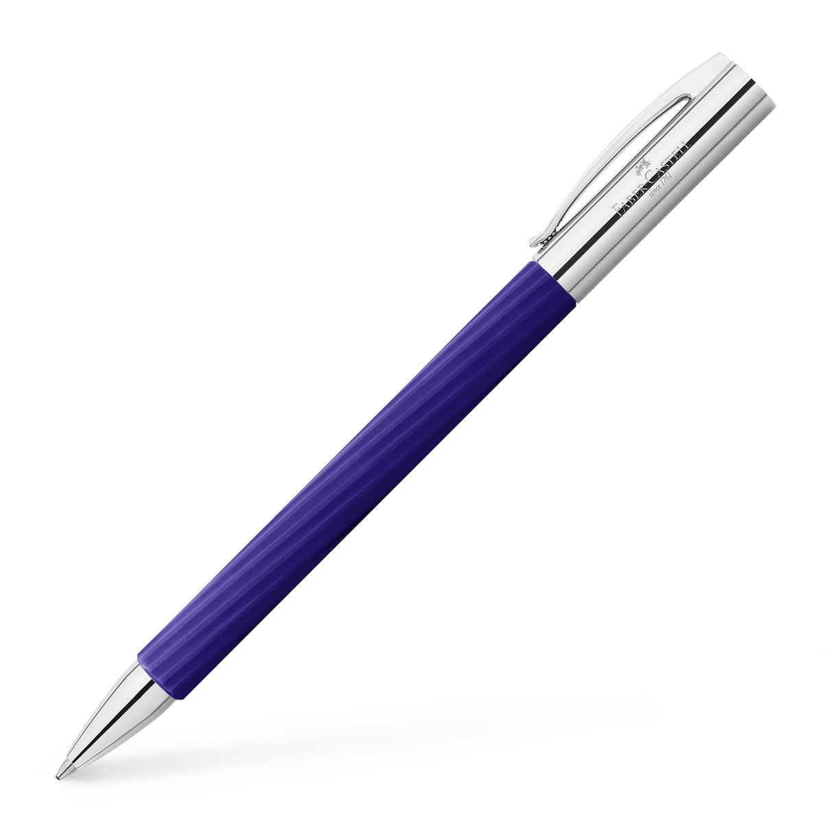 Faber-Castell Ambition Italic Ballpoint Pen - Midnight Mauve