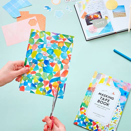 King Jim Decorative Paper Masking Tape Book - A5 Size