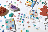 KITTA Portable Decorative Tape -Clear Small -: Gems