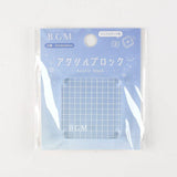 BGM Acrylic Stamp Block - Grid S