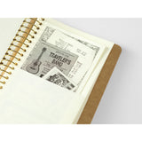 Travelers A6 Slim Notebook - Paper Pocket