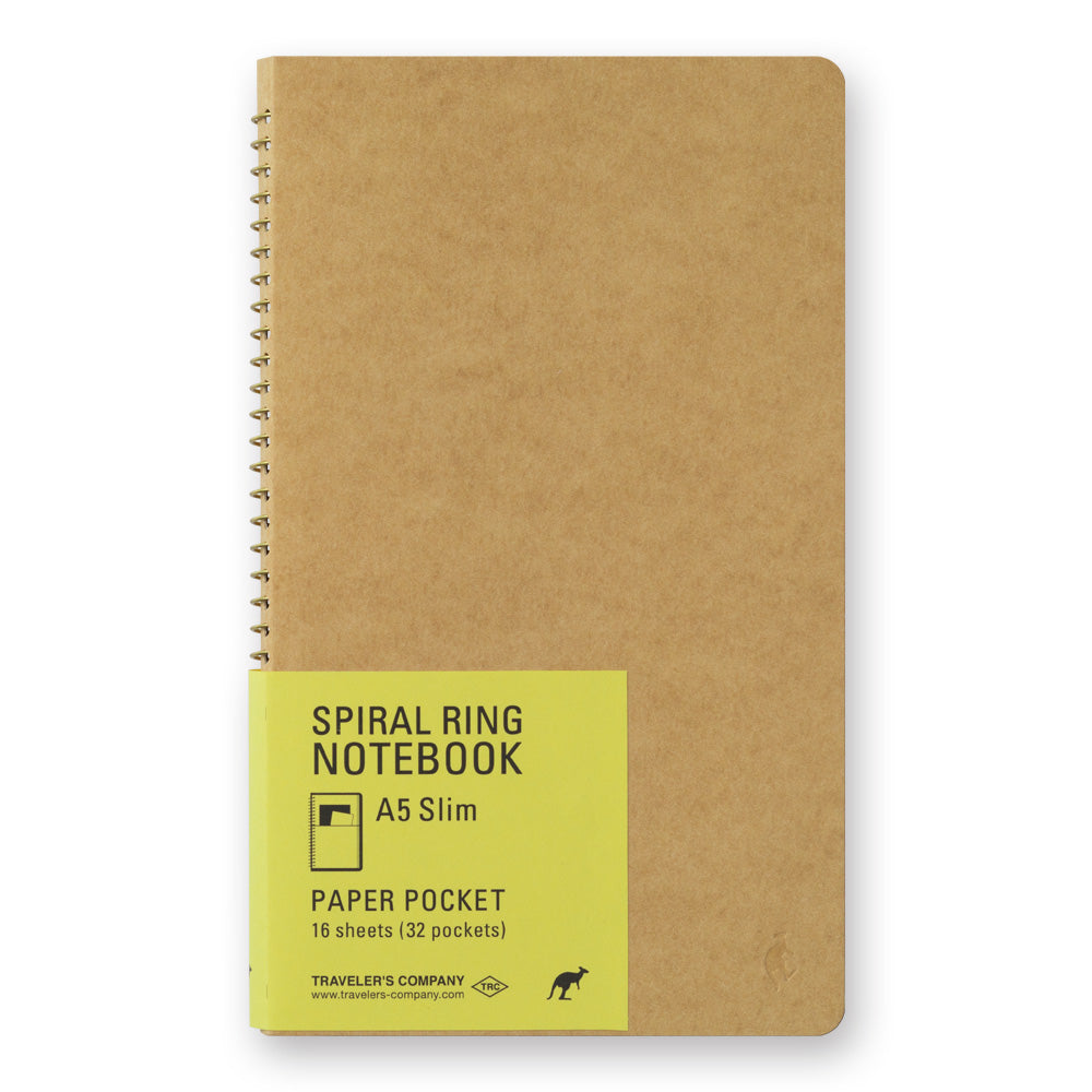 Travelers A5 Slim Notebook - Paper Pocket