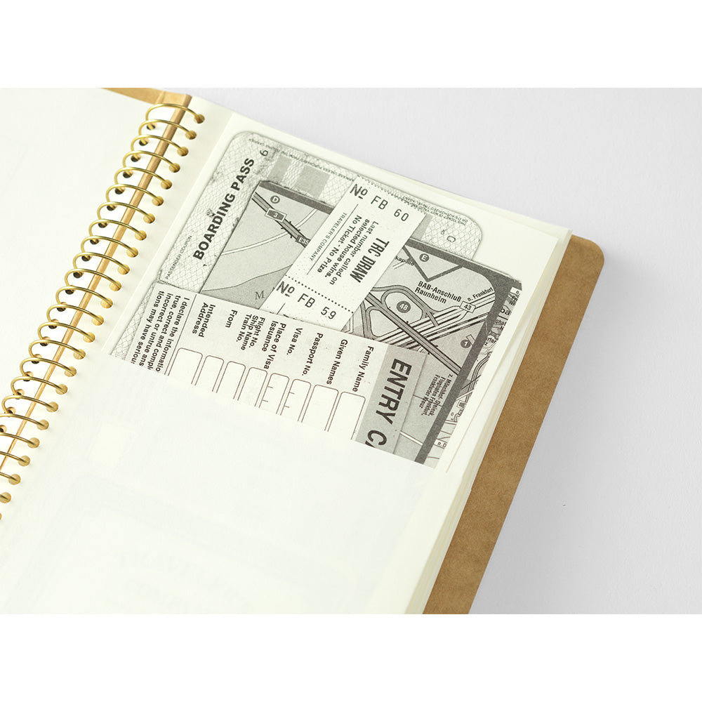 Travelers A5 Slim Notebook - Paper Pocket