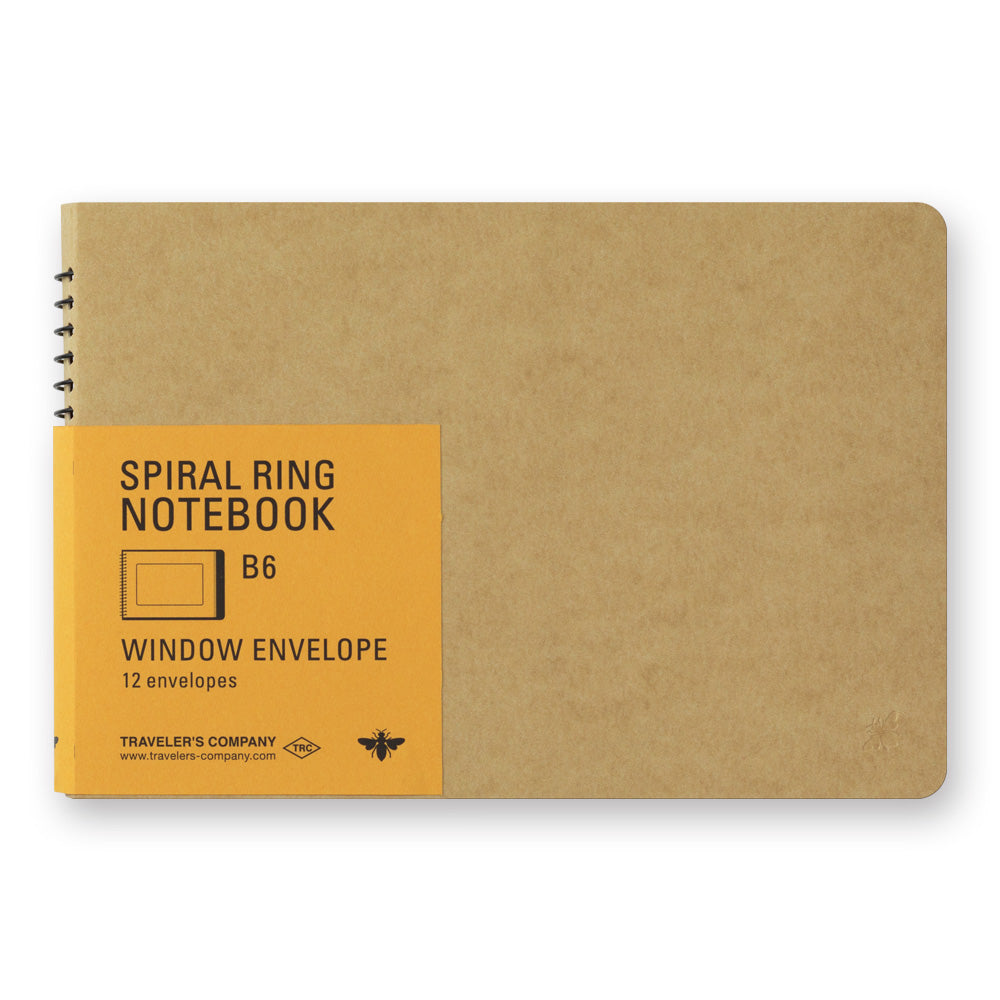 Travelers B6 Notebook - Window Envelope – Atlas Stationers