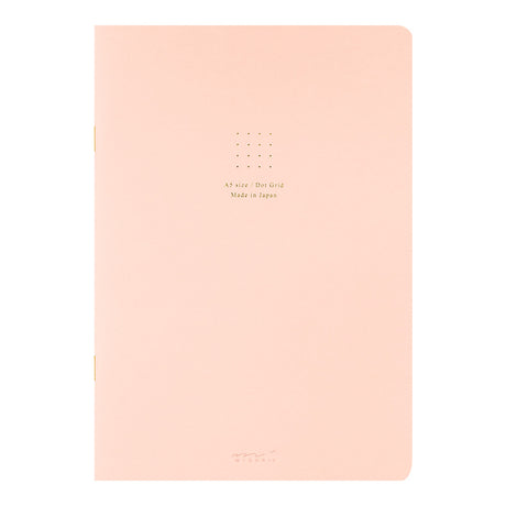Midori Soft Color Notebook - A5 - Dot Grid