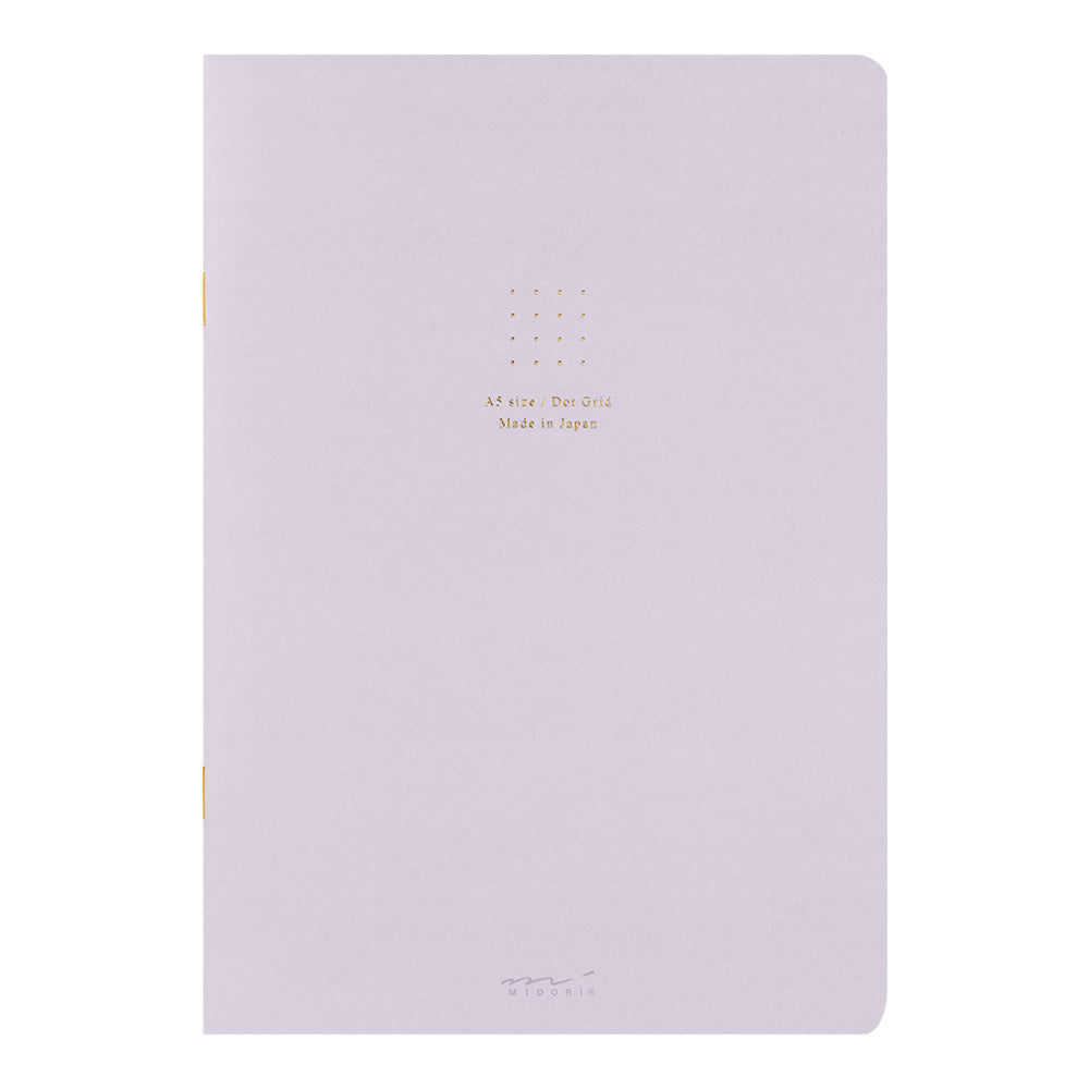 Midori Soft Color Notebook - A5 - Dot Grid