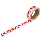 beve! Red Modern Folk Bird Washi Tape