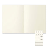 Midori MD Notebook Light - A4 - Blank (3 PCS)