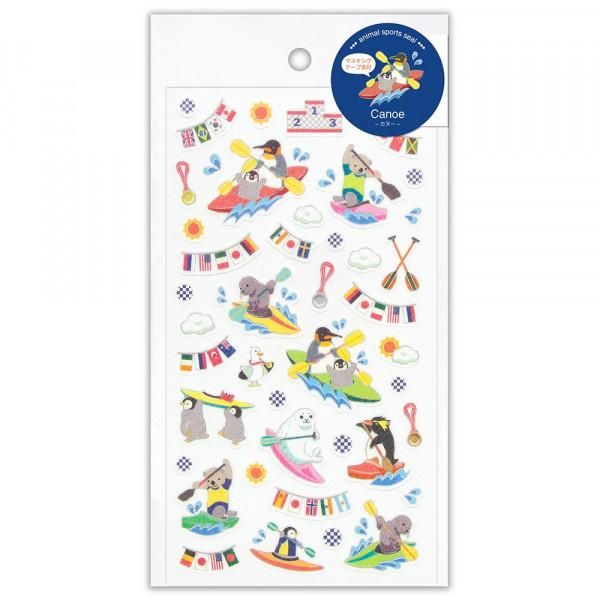 NB Large Sports Sticker Sheet - Canoe