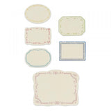 NB Colored Paper Flake Stickers - Retro