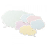 NB Colored Paper Flake Stickers - Pastel