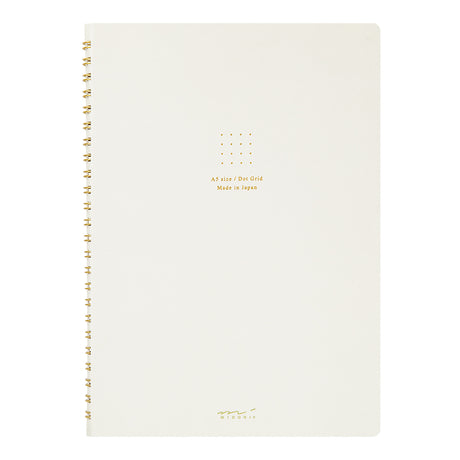Midori Ring Notebook - A5 - Color Dot Grid
