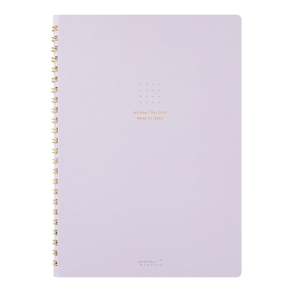 Midori Ring Notebook - A5 - Color Dot Grid