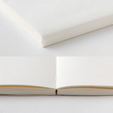 Midori MD Cotton Notebook - Plain - A5 Square