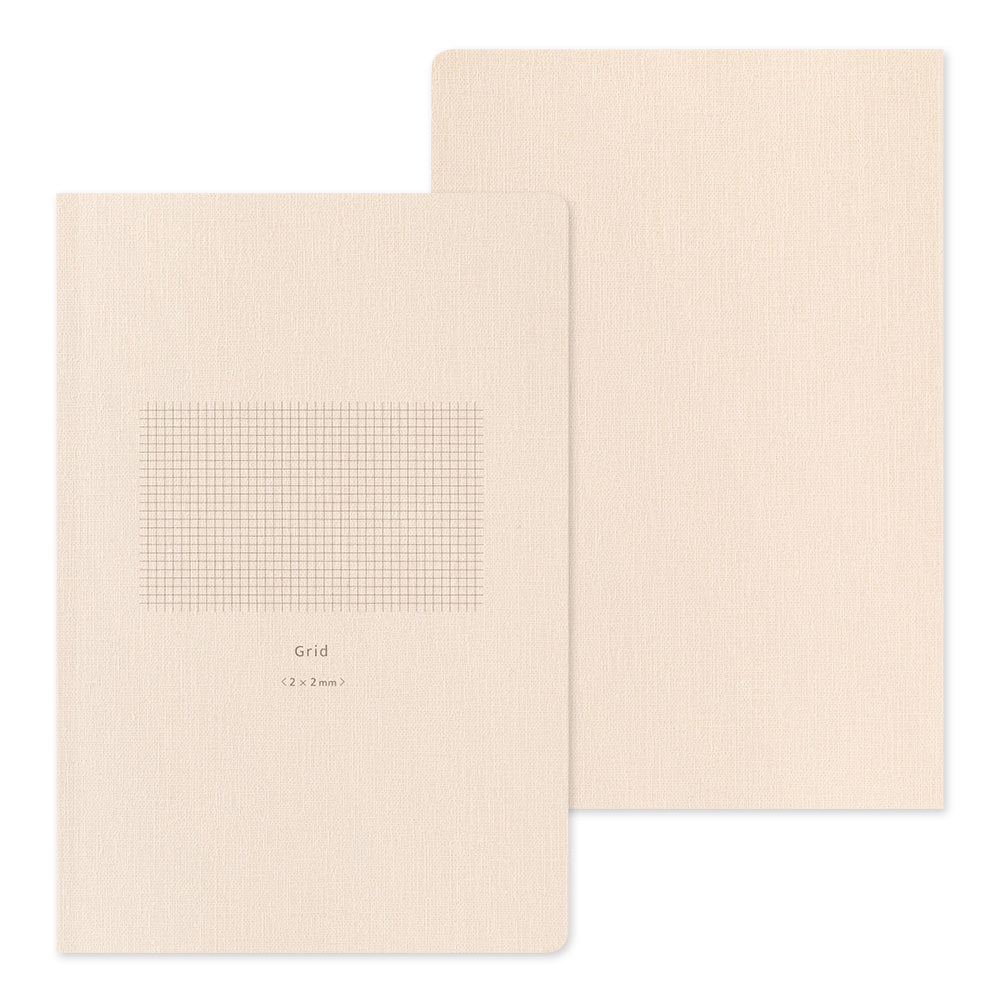 Midori Yuru Log Notebook B6 - Grid 2x2mm