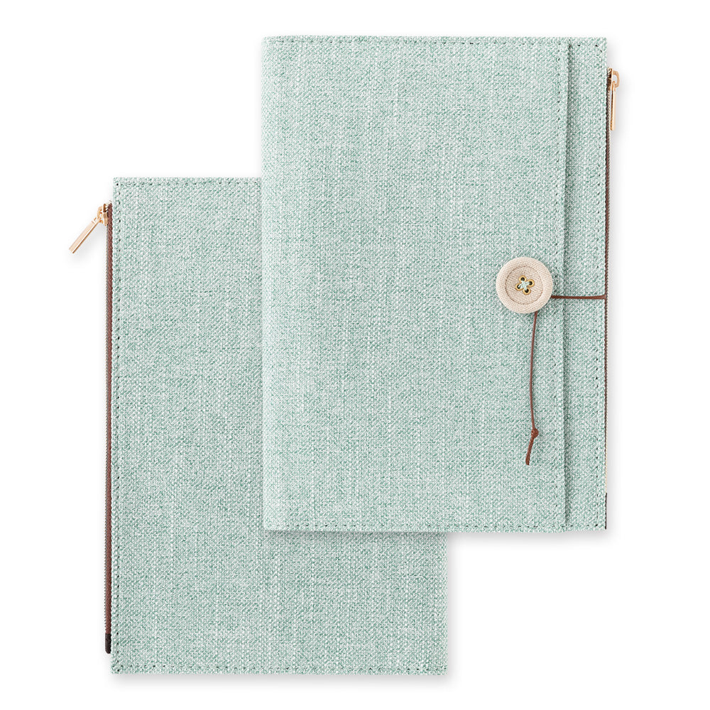 Midori Yuru Log Notebook B6 Cover - Cloth