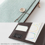 Midori Yuru Log Notebook B6 Cover - Cloth