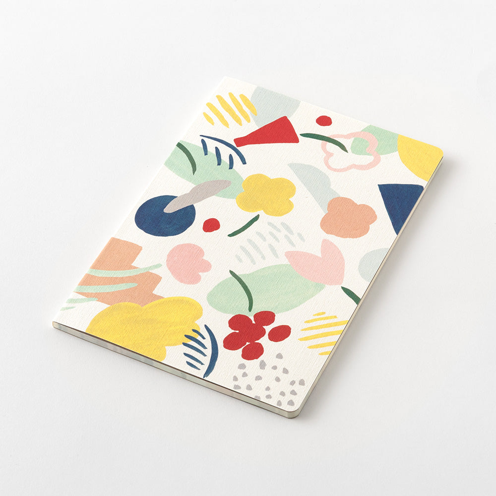 Midori Yuru Log Notebook B6 - Motif Textile