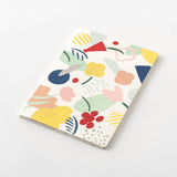 Midori Yuru Log Notebook B6 - Motif Textile