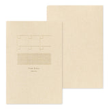 Midori Yuru Log Notebook B6 - Free Diary Monthly (12 Months)