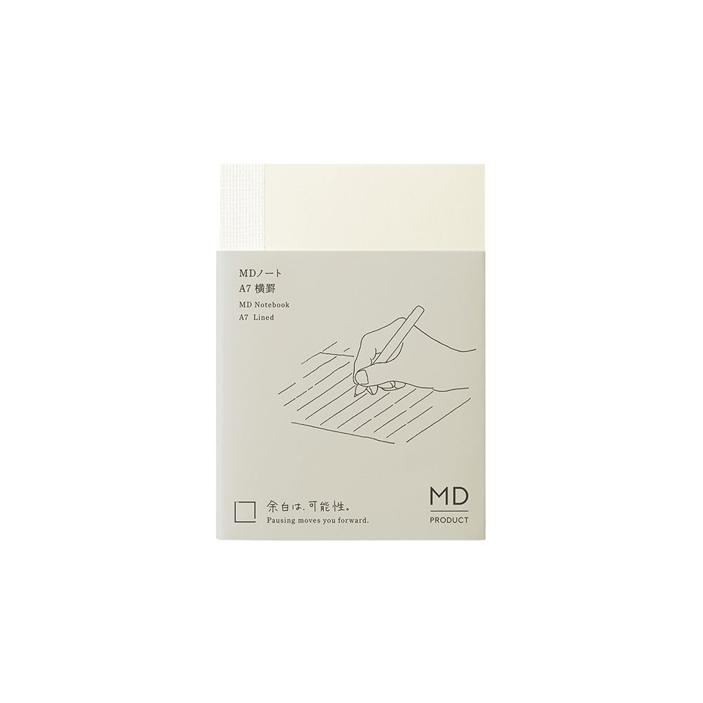 Midori MD Notebook - Ruled - A7
