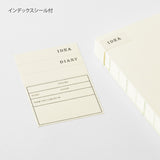 Midori MD Notebook Journal - A5 - 1 Day 1 Page - Dot Grid