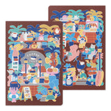 Midori Yuru Log Notebook B6 - Coffee Shop