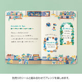 Midori Yuru Log Notebook B6 - Coffee Shop