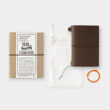 Traveler's Notebook - Card Size - 20th Anniversary Set - Brown