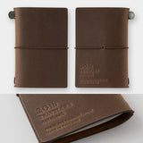 Traveler's Notebook - Card Size - 20th Anniversary Set - Brown