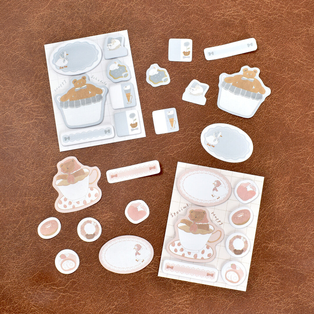 Papier Platz Tobimatsu Shoichiro Gold Foil Flake Stickers - Blue Favorite