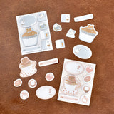 Papier Platz Tobimatsu Shoichiro Gold Foil Flake Stickers - Blue Favorite