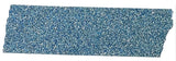 beve! Blue Glitter Washi Tape