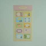 2jingis2jing Bunny Label Sticker Sheet