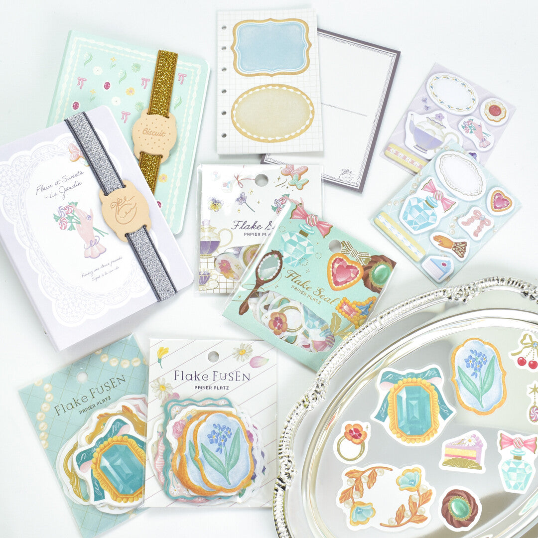 Papier Platz A La Carte Flake Sticky Notes - Jewelry