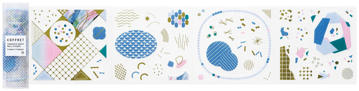 COFFRET ROLL Decoration Sticker