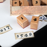 CoraCreaCrafts Alphabet Stamp Set