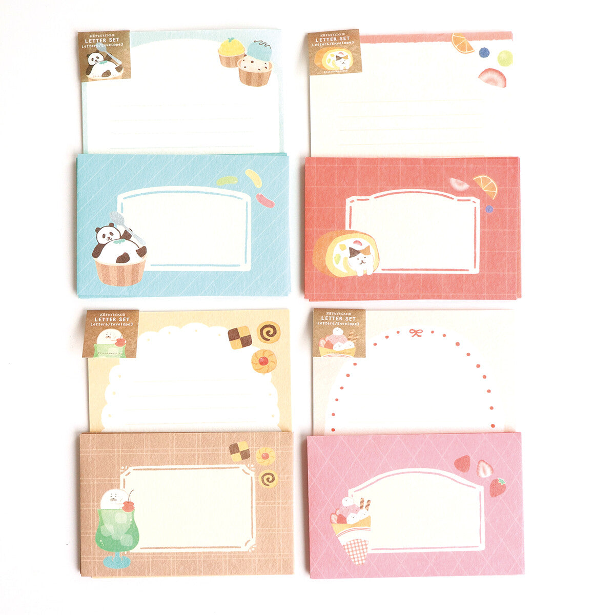 Furukawashiko Letter Set - Sweets Animal Workshop - Sukima Nyanko
