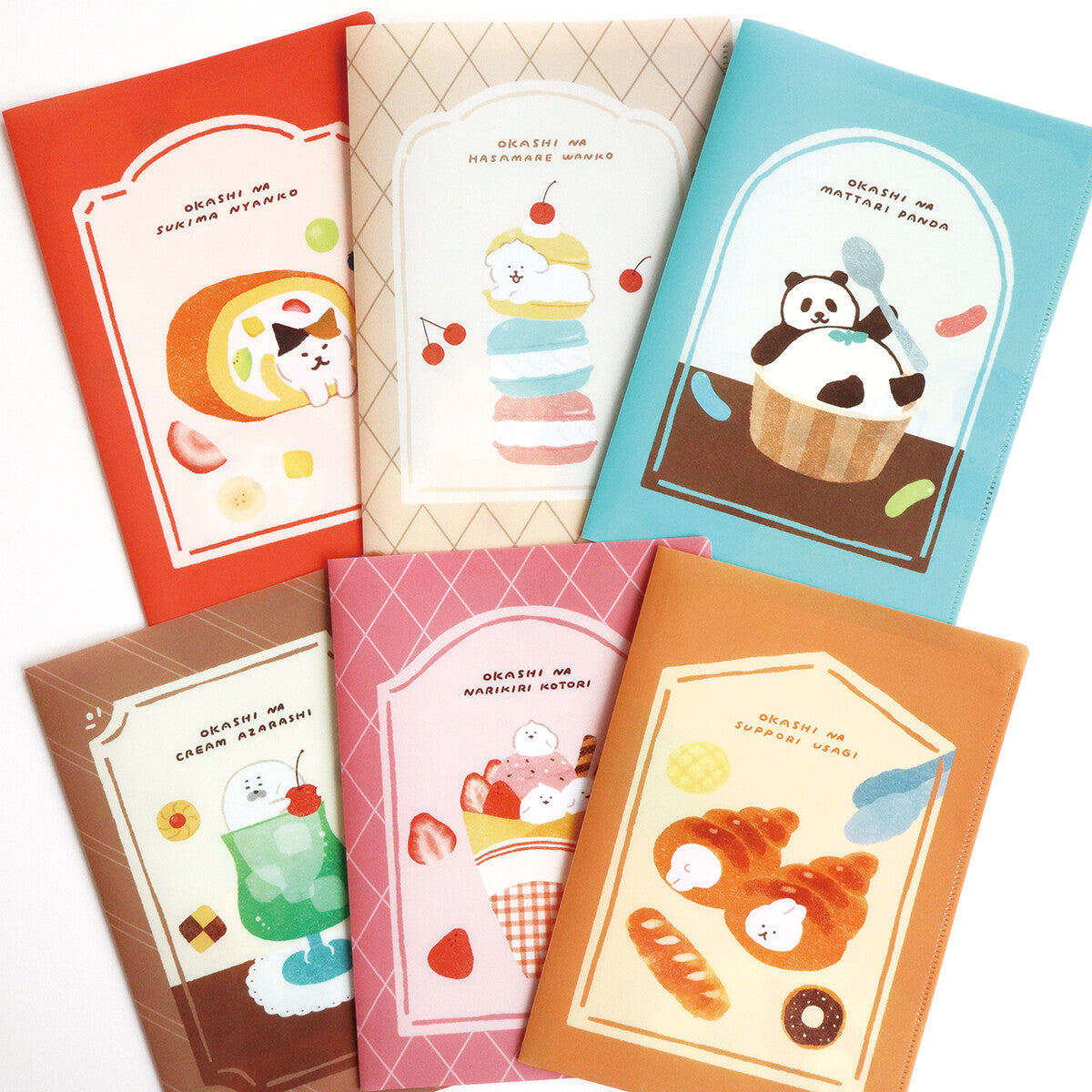Furukawashiko A5 Clear File - Relaxing Panda – Atlas Stationers