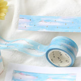 BGM Washi Tape - Oil Pastel - Pale Clouds