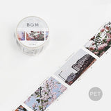BGM Washi Tape - Clear Tape - White Film
