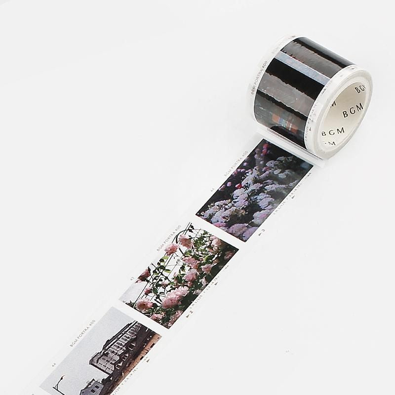 BGM Washi Tape - Clear Tape - White Film