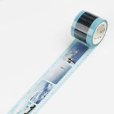 BGM Washi Tape - Clear Tape - Blue Film