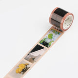 BGM Washi Tape - Clear Tape - Yellow Film