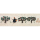 Hyogensha Cozyca Clear Washi Tape - Apple Field