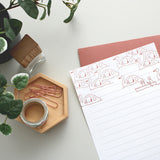 EL COMMUN Ah La La Letter Set - Swan Boat