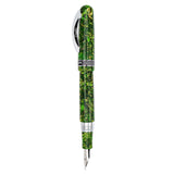 Conklin 1898 Solaris Fountain Pen - Green w/ Chrome Trim